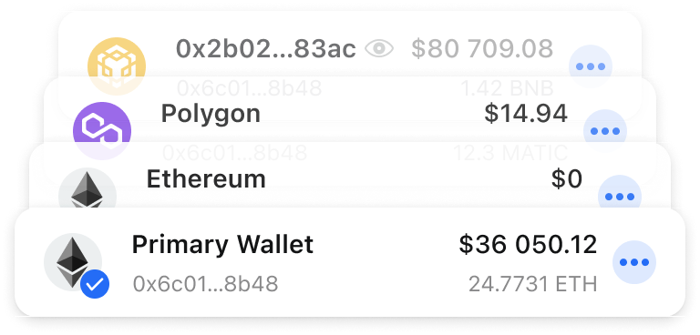 Wallet management that is just right for you